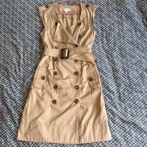 Moulinette Soeurs Anthro Belted Trench Dress Sz 6